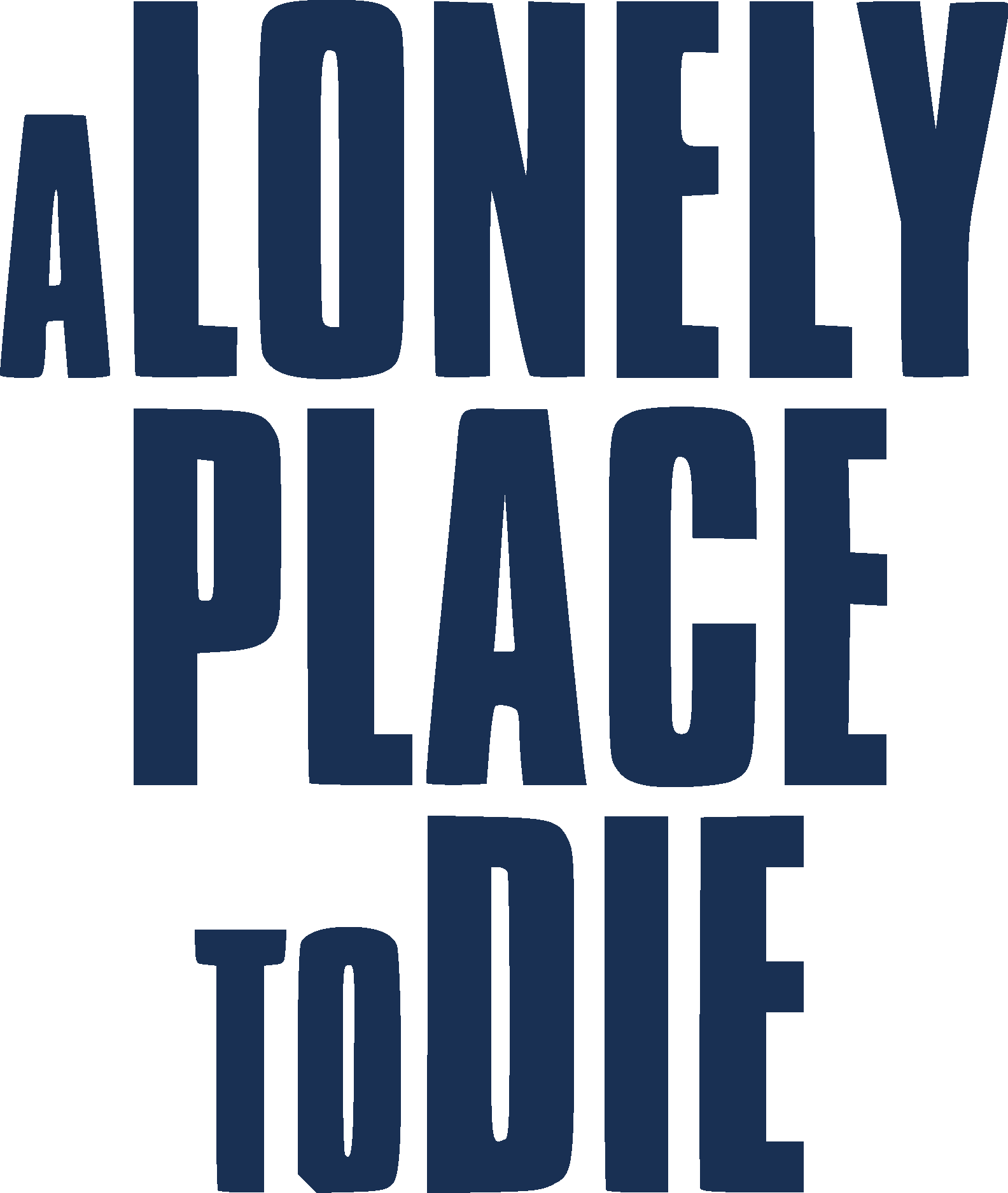 A Lonely Place To Die Logo Vector Logo